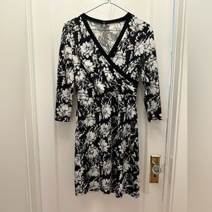 The Limited - Black & White Dress